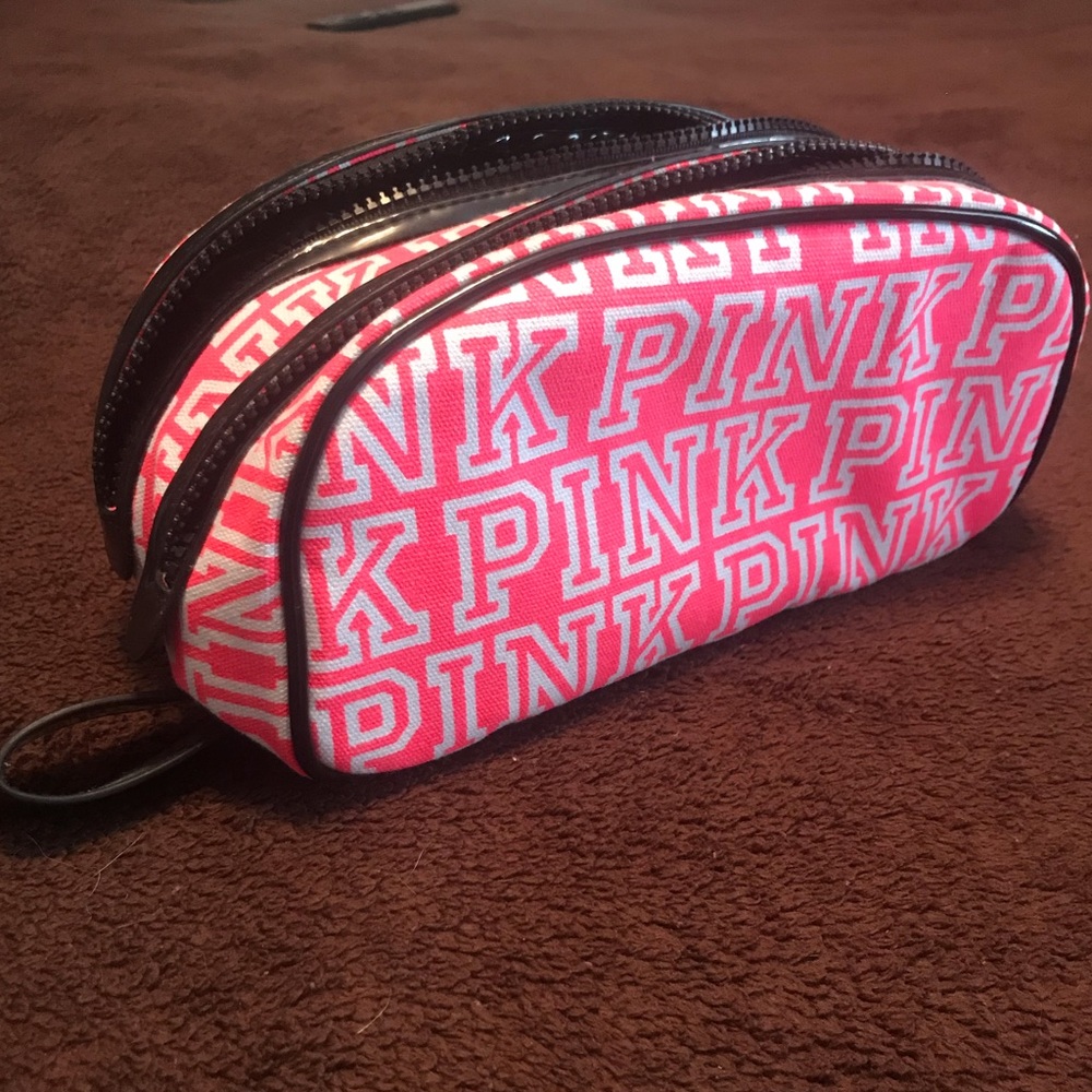Pink VS Makeup Bag